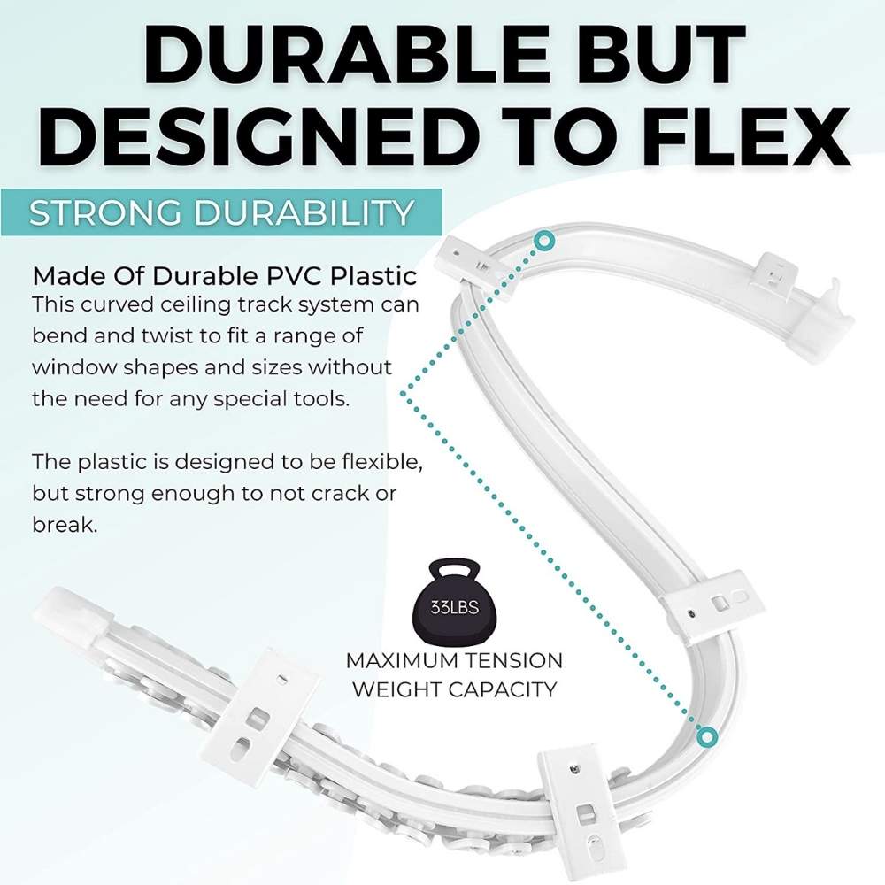 Curved Curtain Track: image 5