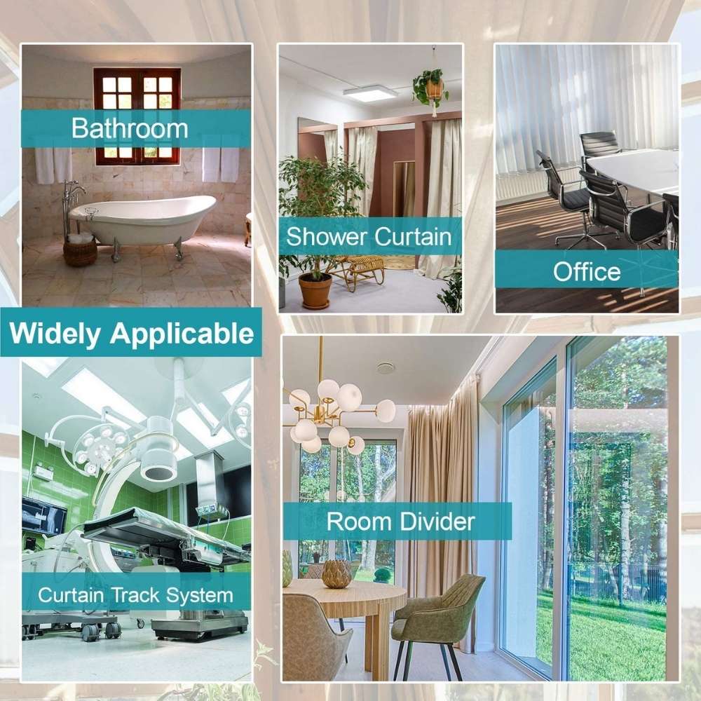 Flexible Ceiling Curtain Track: image 2